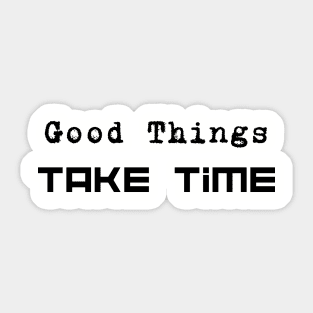 good things design Sticker